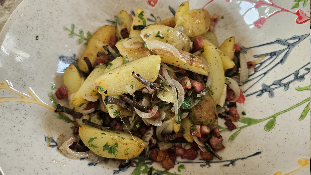 Fricassee of New Potatoes