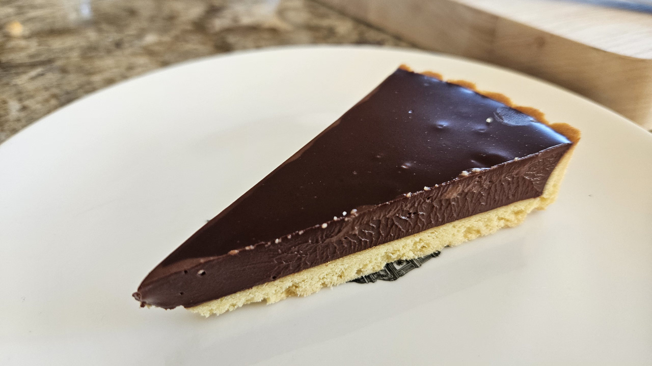 chocolate chili tart