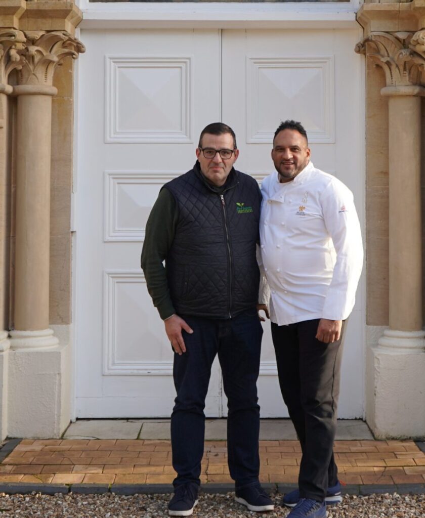 Franco Ventriglia and Michael Caines MBE
